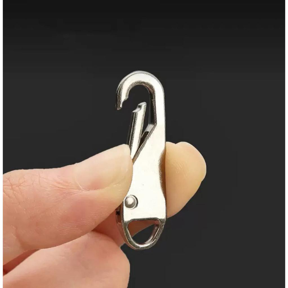 [現貨]可拆卸拉鍊拉片 鑰匙圈 箱包書包拉鍊配件 服飾通用金屬拉鍊拉片-細節圖4