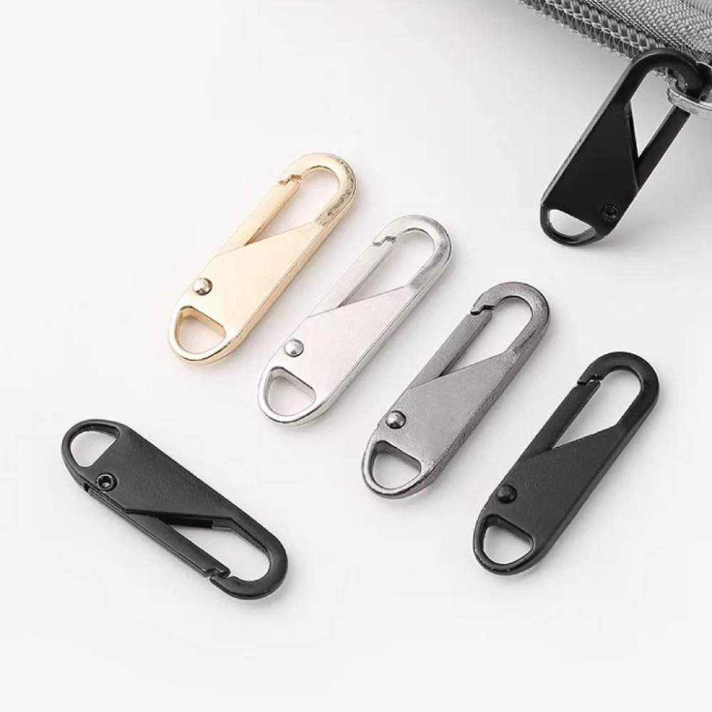 [現貨]可拆卸拉鍊拉片 鑰匙圈 箱包書包拉鍊配件 服飾通用金屬拉鍊拉片-細節圖7