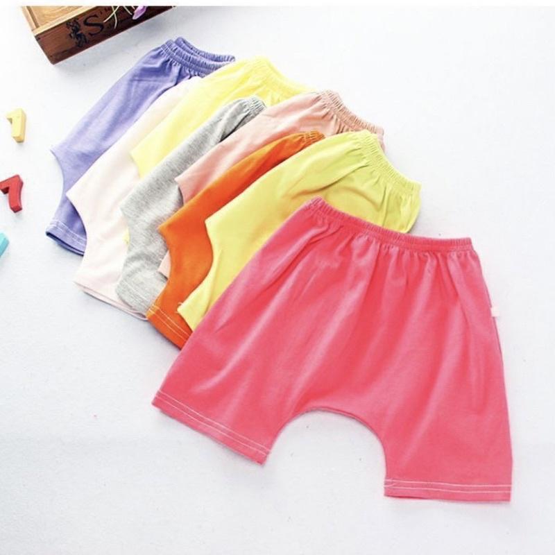 [現貨]純棉夏季兒童糖果色屁屁褲 素色短褲 戒尿布學習褲 寶寶褲子-細節圖3