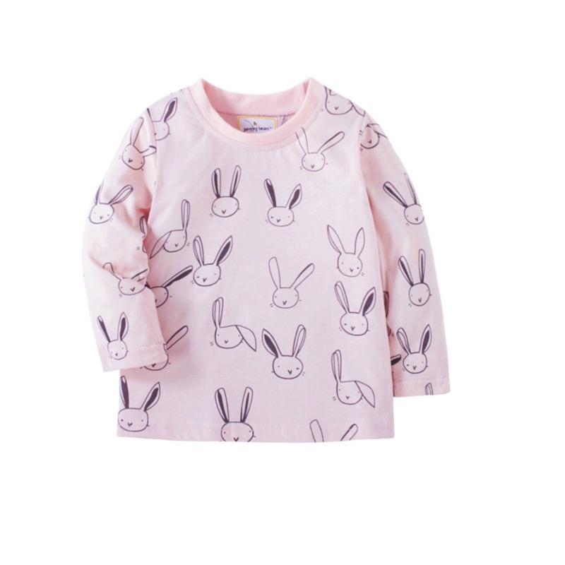 [現貨]歐美風女寶長袖貼布繡花精緻休閒上衣-細節圖9