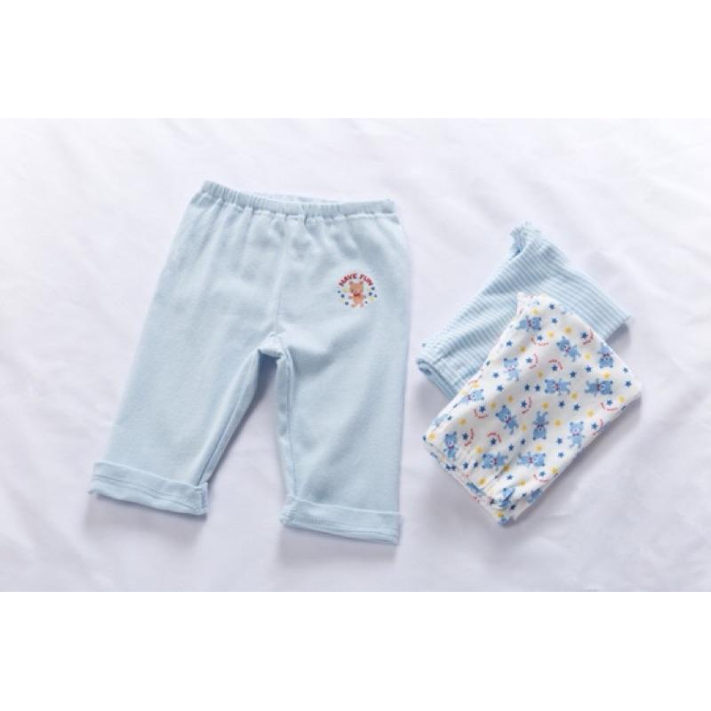 [現貨]外貿日本兒童純棉短褲(3件組）五分褲 居家服-細節圖7