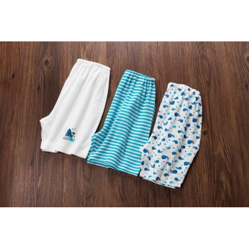 [現貨]外貿日本純棉網眼男童上衣  速乾洞洞衣 短褲 居家褲-細節圖7