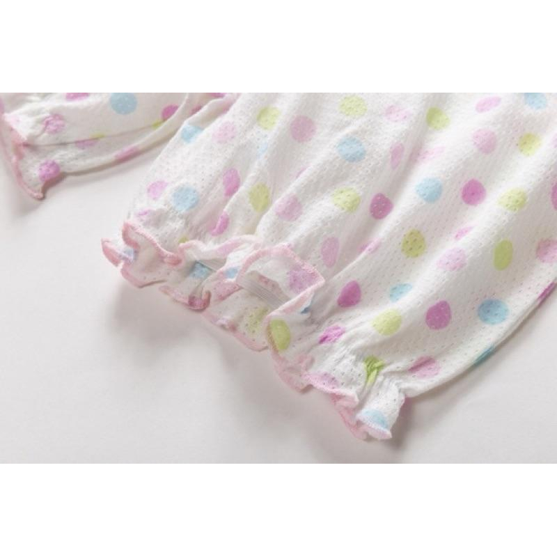 [現貨]外貿日本純棉網眼女童上衣 速乾洞洞衣 短褲 燈籠褲 安全褲-細節圖7