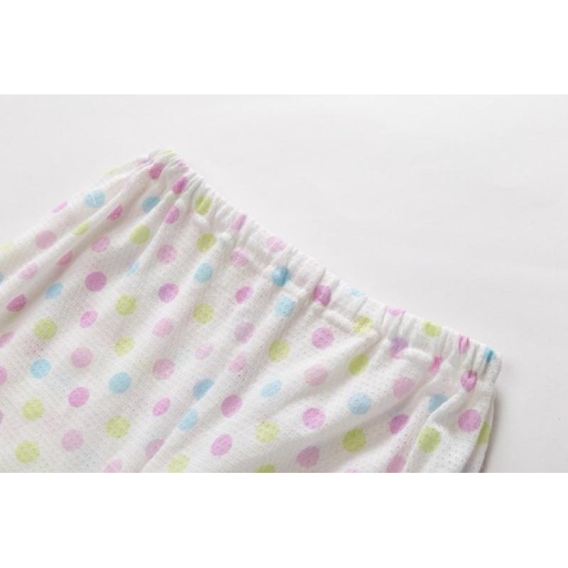 [現貨]外貿日本純棉網眼女童上衣 速乾洞洞衣 短褲 燈籠褲 安全褲-細節圖8