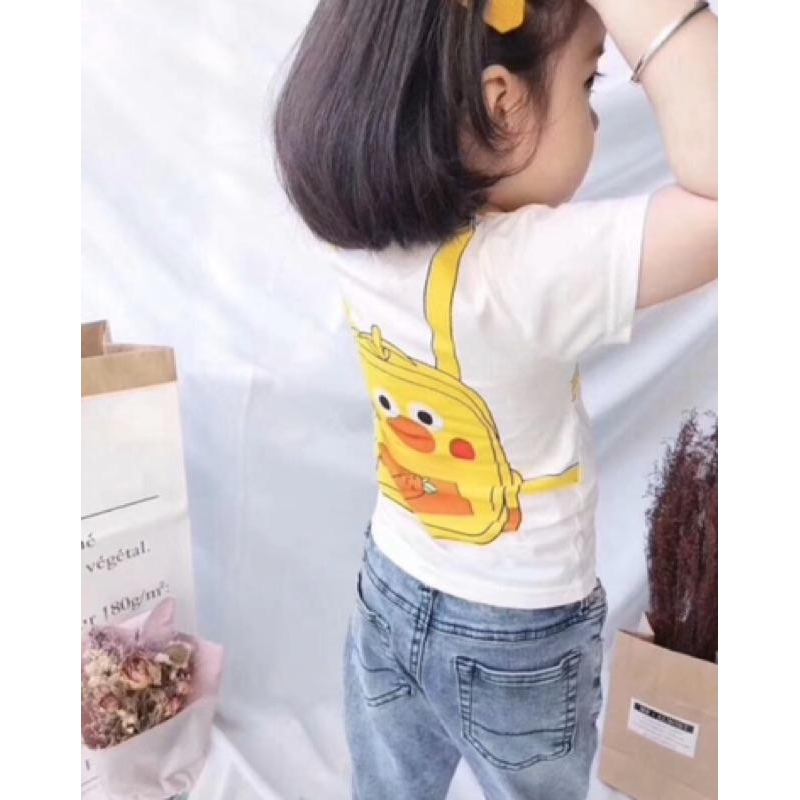 [現貨]兒童棉短袖T恤 夏季百搭短袖上衣-細節圖6