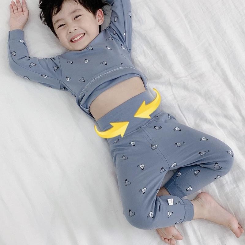 [現貨]兒童純棉高腰護肚褲  男女童四季柔軟空調褲-細節圖9