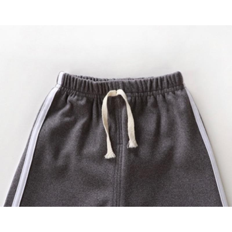 [現貨]男女童純棉保暖運動長褲-細節圖2