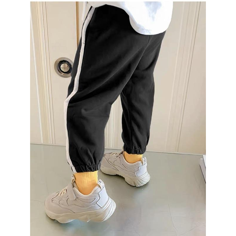 [現貨]男女童純棉保暖運動長褲-細節圖7