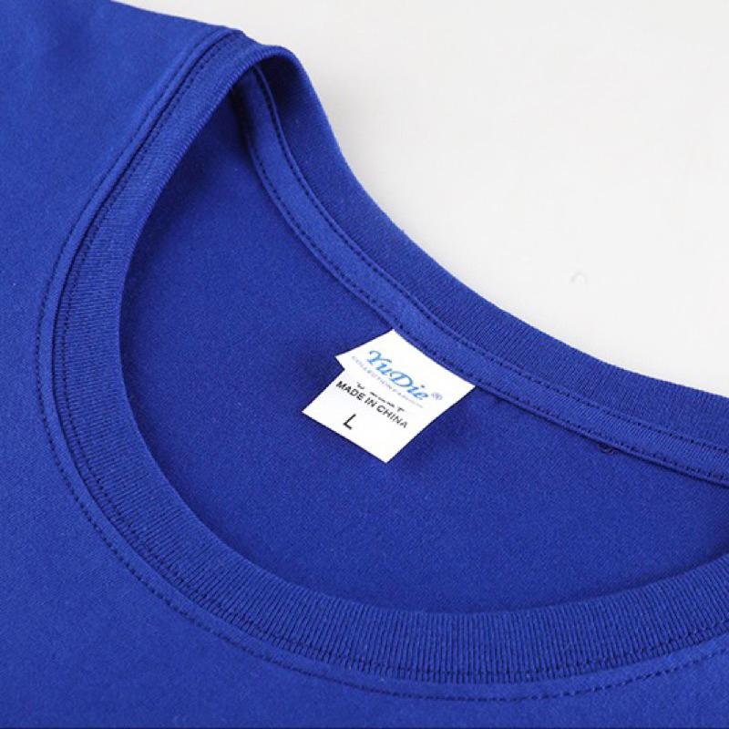 [現貨] 兒童純棉短袖上衣 百搭白色上衣 黑色上衣 女童男童短袖班服 打底素色短袖T恤-細節圖7