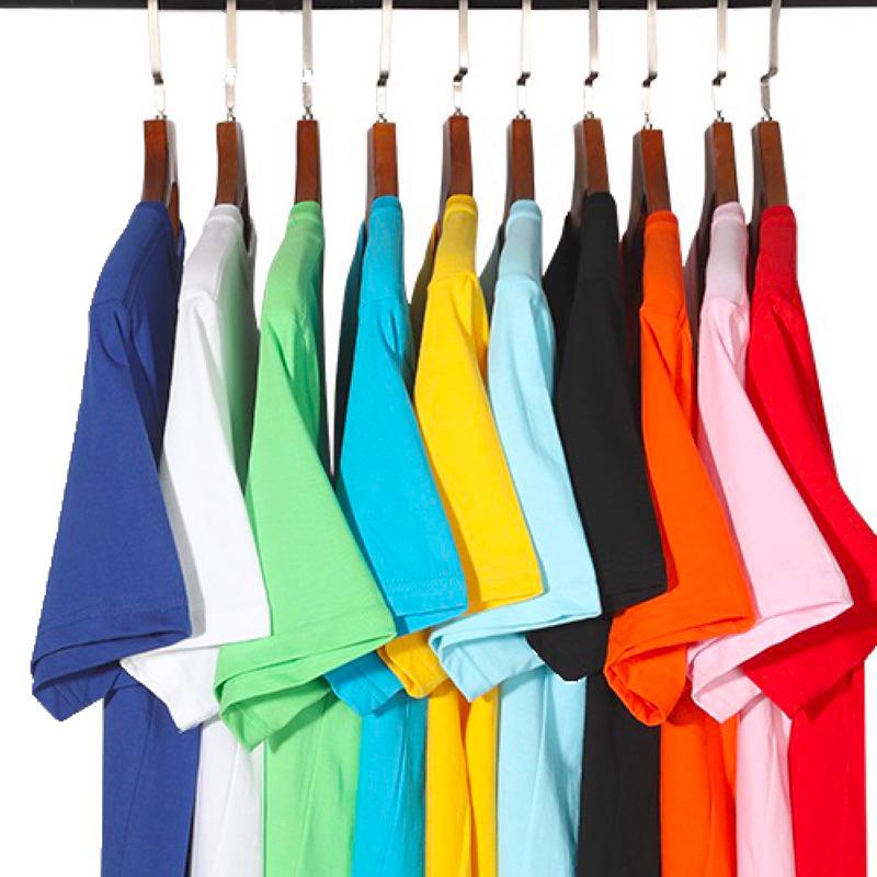 [現貨] 兒童純棉短袖上衣 百搭白色上衣 黑色上衣 女童男童短袖班服 打底素色短袖T恤-細節圖9