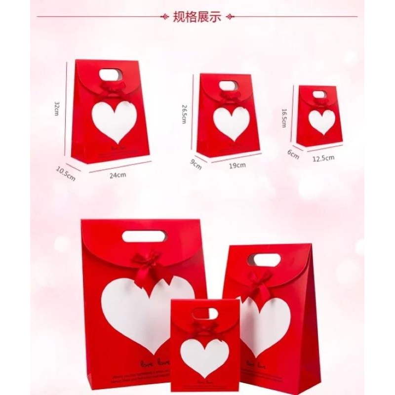 [現貨]精美手提翻蓋禮品袋 送禮紙袋-細節圖2