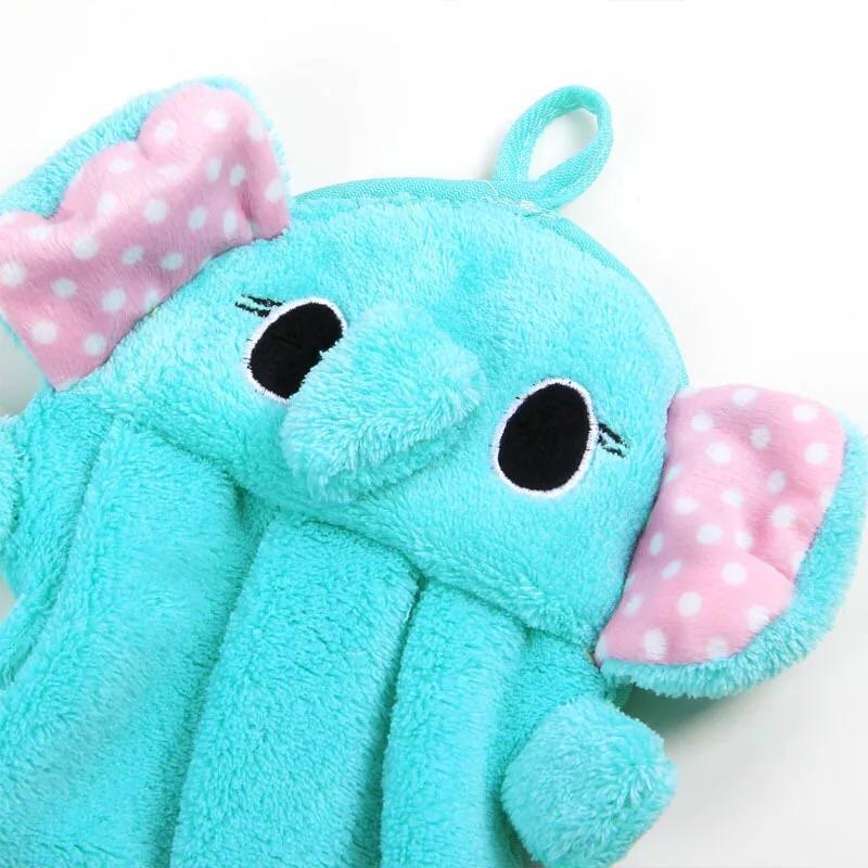 [現貨]可愛掛式超强吸水加厚珊瑚绒擦手巾 小贈品 小禮物-細節圖4