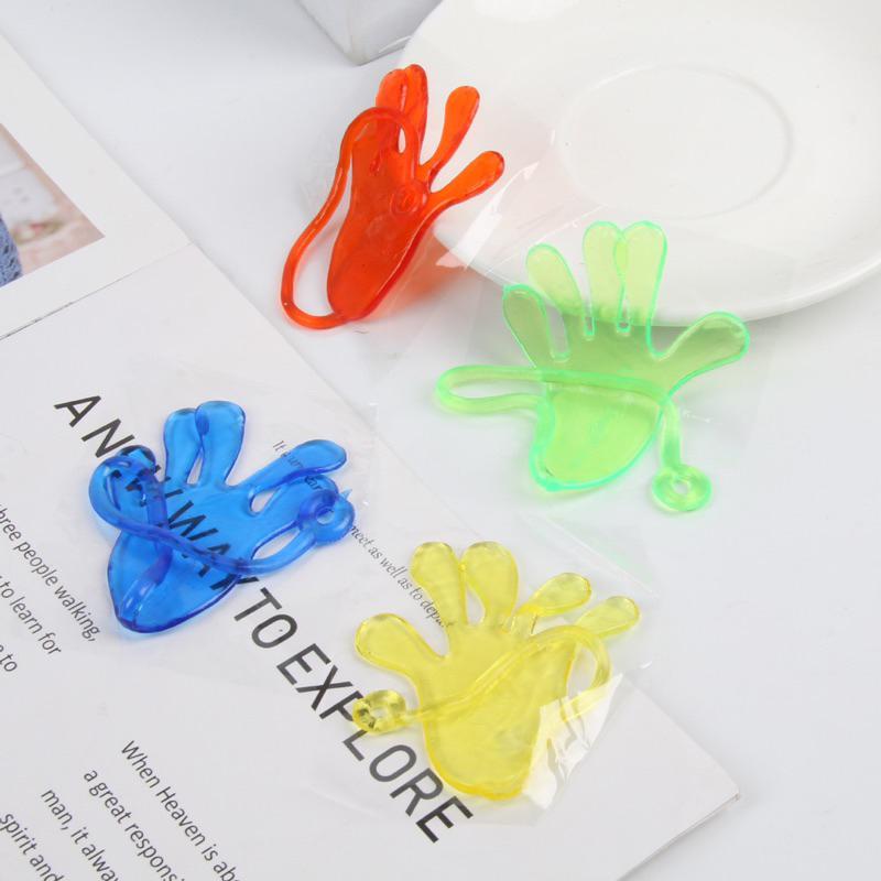 [現貨]黏性手掌 彈性伸縮黏性爬牆手掌 整人玩具小手 懷舊玩具 幼兒園獎勵小禮物-細節圖8