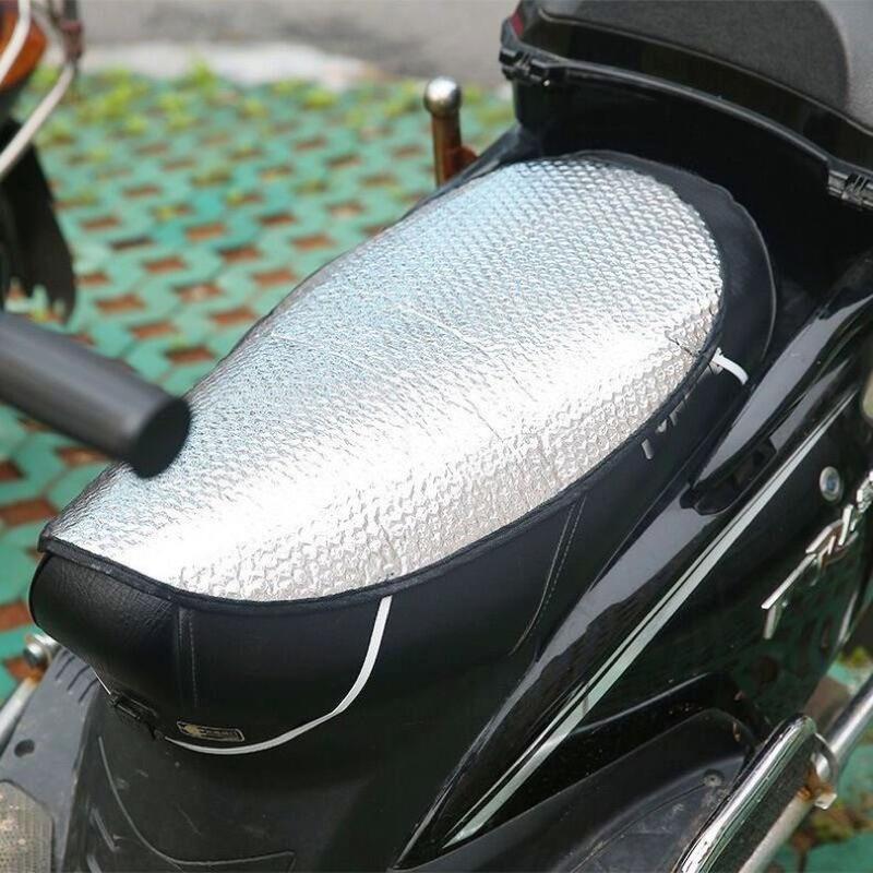 [現貨]摩托車防曬坐墊 機車隔熱防燙座墊 夏季防水反光坐墊-細節圖2