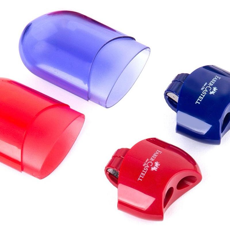 [現貨]雙孔削鉛筆器 大小通吃手動削鉛筆機 小學生粗桿削筆器-細節圖9