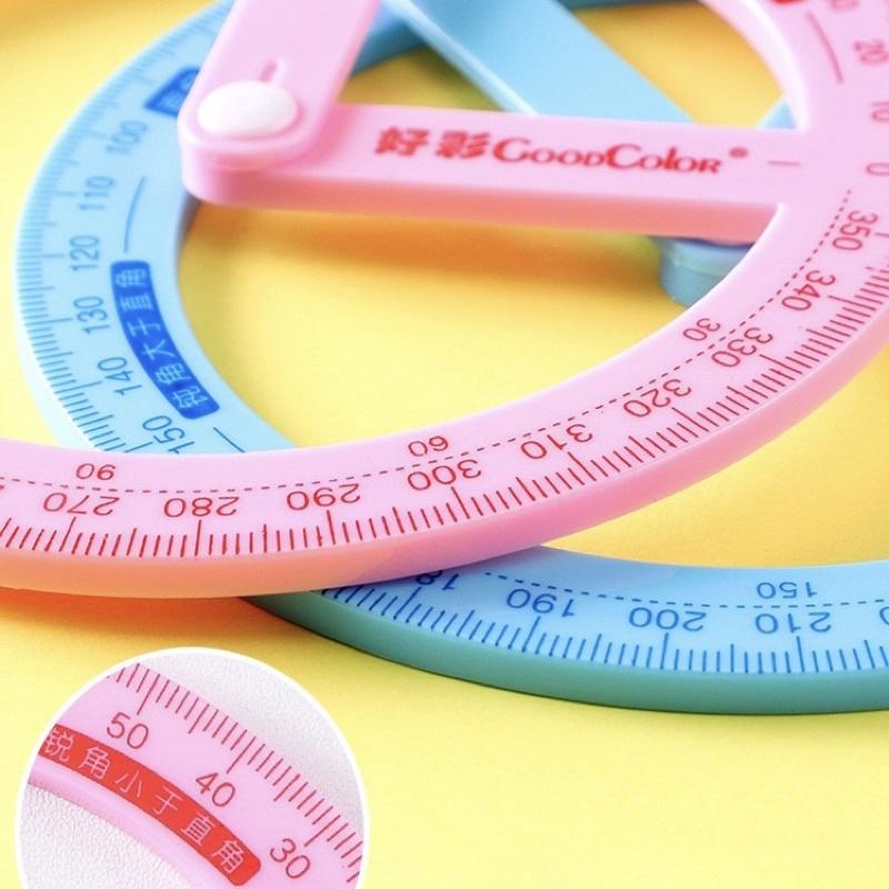 [現貨]小學生活動量角器 角度的認識演示教具 量角尺 活動角-細節圖3