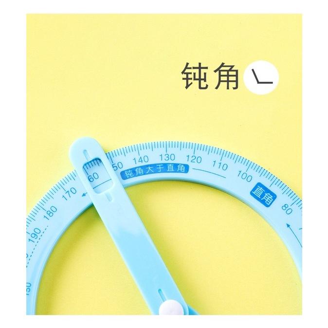[現貨]小學生活動量角器 角度的認識演示教具 量角尺 活動角-細節圖6