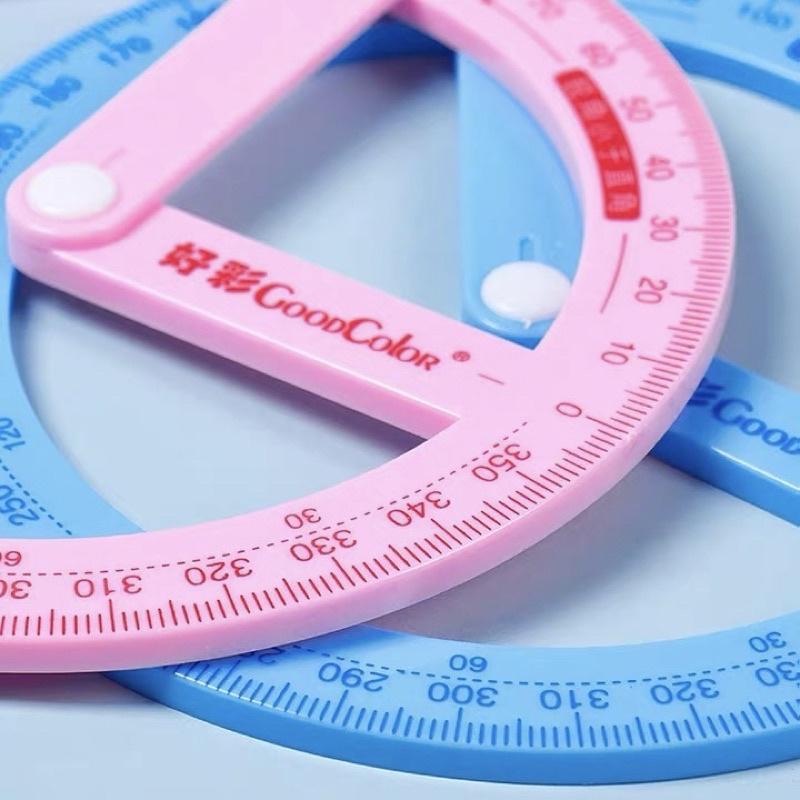 [現貨]小學生活動量角器 角度的認識演示教具 量角尺 活動角-細節圖9