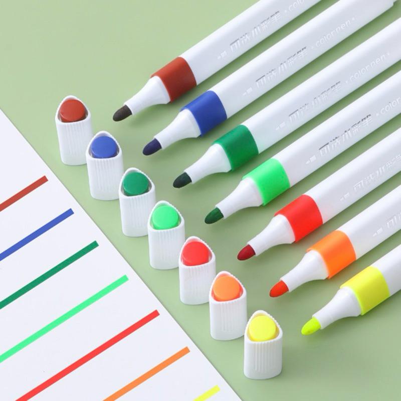 [現貨]兒童盒裝粗三角可水洗彩色筆(12/24/36色）環保彩繪粗三角筆-細節圖9