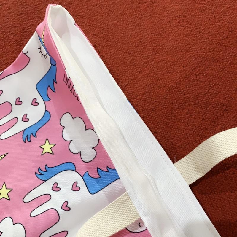 [現貨]幼兒園棉被收納袋 大容量帆布包 外出行李袋 整理袋-細節圖7