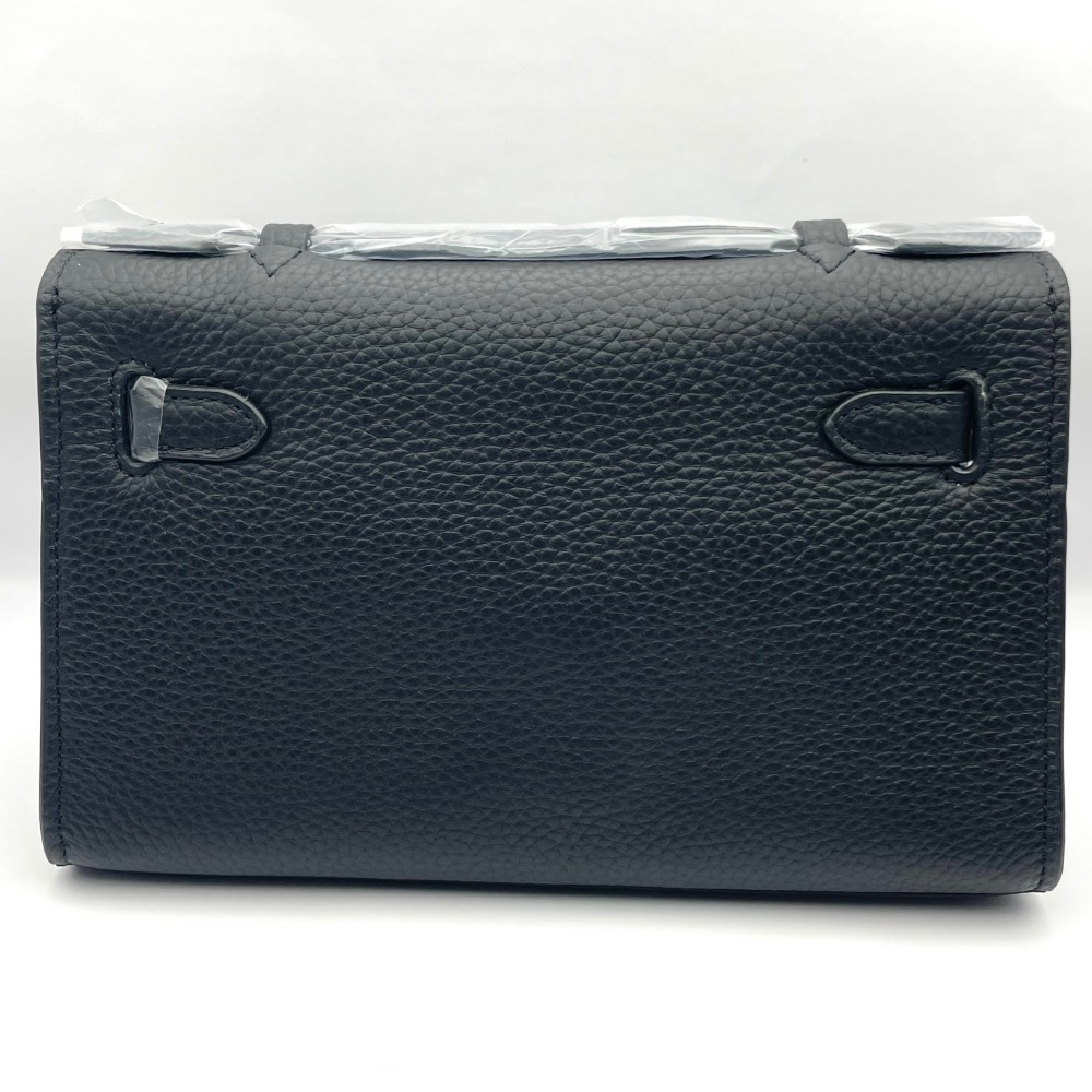 全新頭層牛皮凱莉包-細節圖3