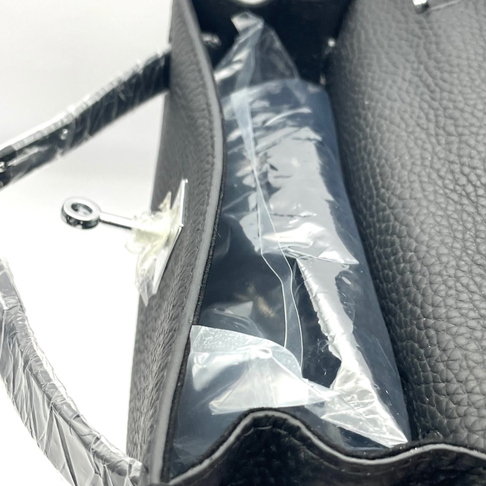 全新頭層牛皮凱莉包-細節圖4