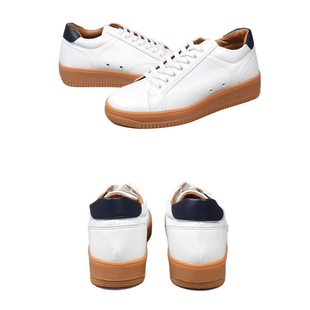 VOS AMO韓國嚴選單品-韓國製熱銷款百搭透氣+4cm休閒男鞋-細節圖9