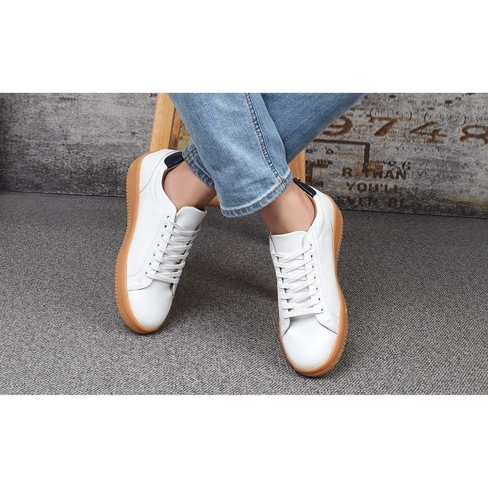 VOS AMO韓國嚴選單品-韓國製熱銷款百搭透氣+4cm休閒男鞋-細節圖11