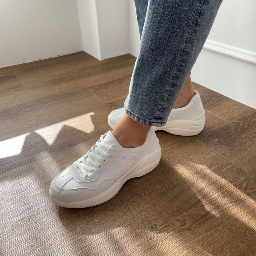 VOS AMO韓國嚴選男裝-韓國熱銷百搭款自然增高+6cm輕量休閒男鞋-細節圖7