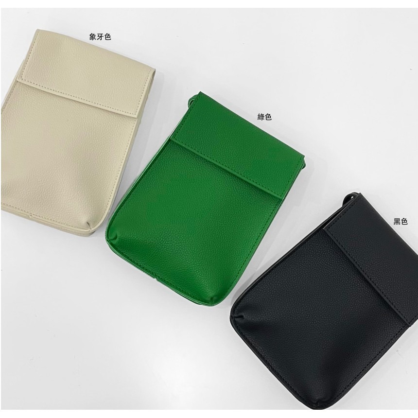 VOS AMO韓國嚴選單品-韓國製熱銷新款簡約純色迷你斜背包(3色)-細節圖10