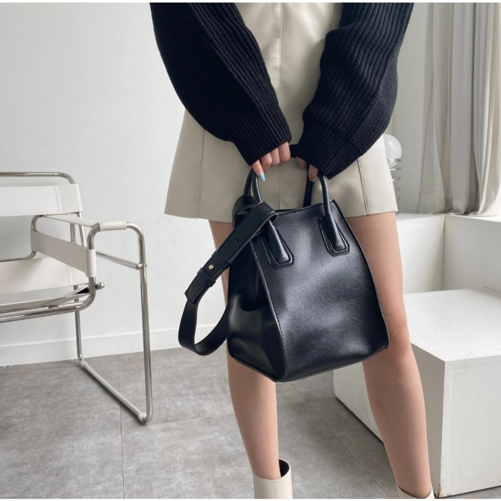 VOS AMO韓國嚴選流行女包-韓國熱銷經典款R005皮革手提/單肩包-細節圖3