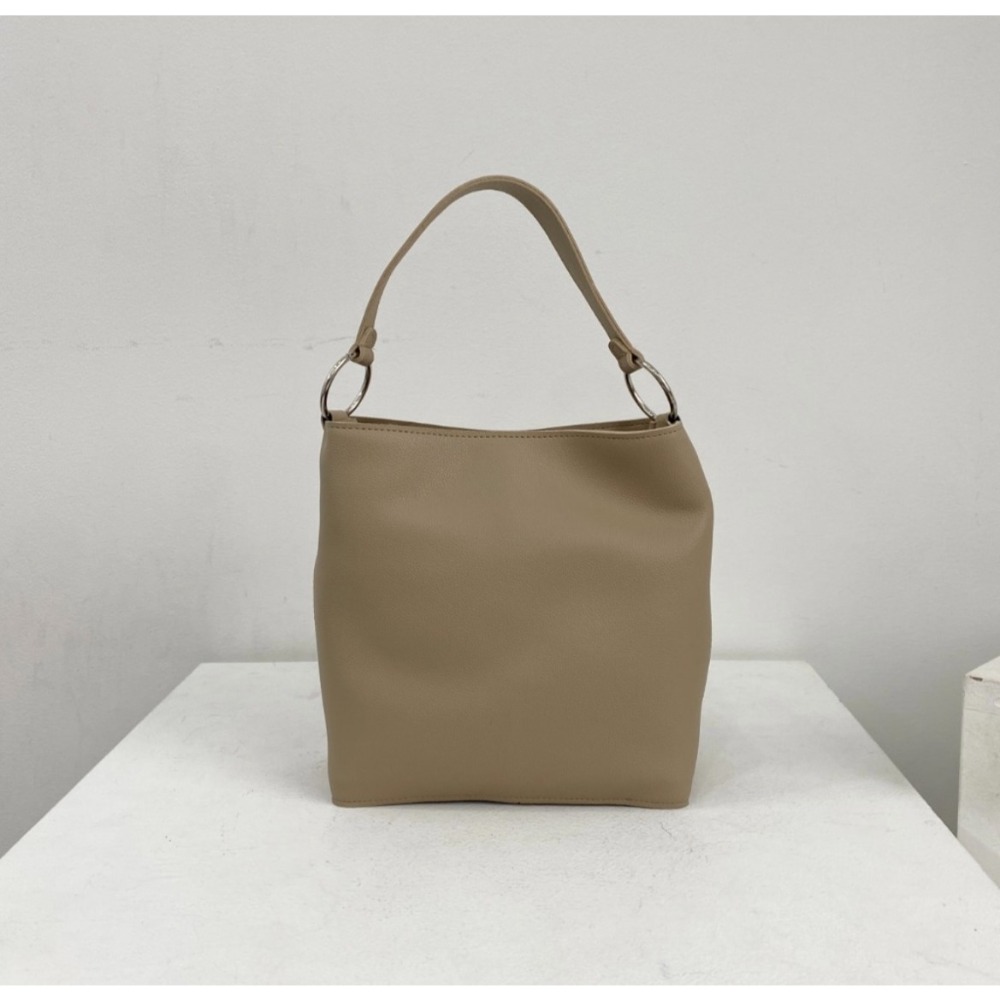 VOS AMO韓國嚴選流行女包-韓國熱銷款純色皮革手提包(5色)-細節圖7