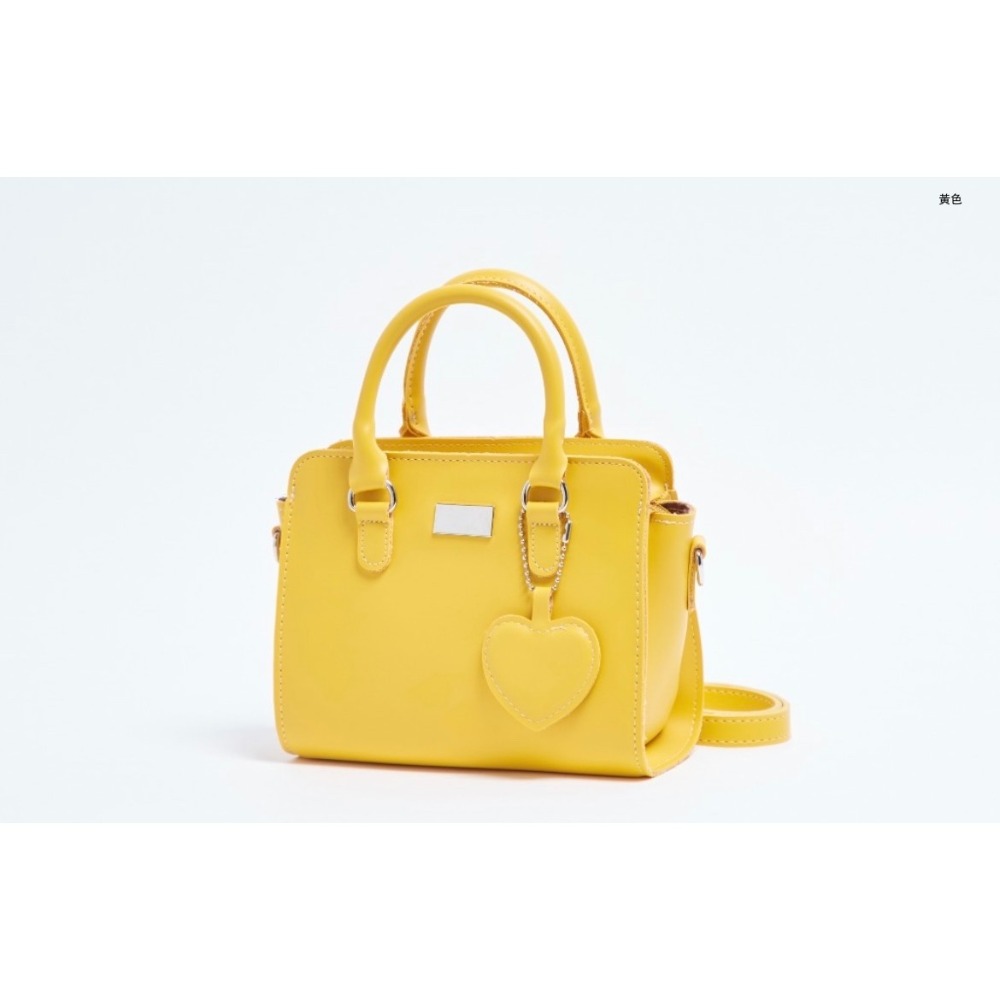 VOS AMO韓國嚴選流行女包-韓國熱銷款心型吊墜手提/單肩包(6色)-細節圖9