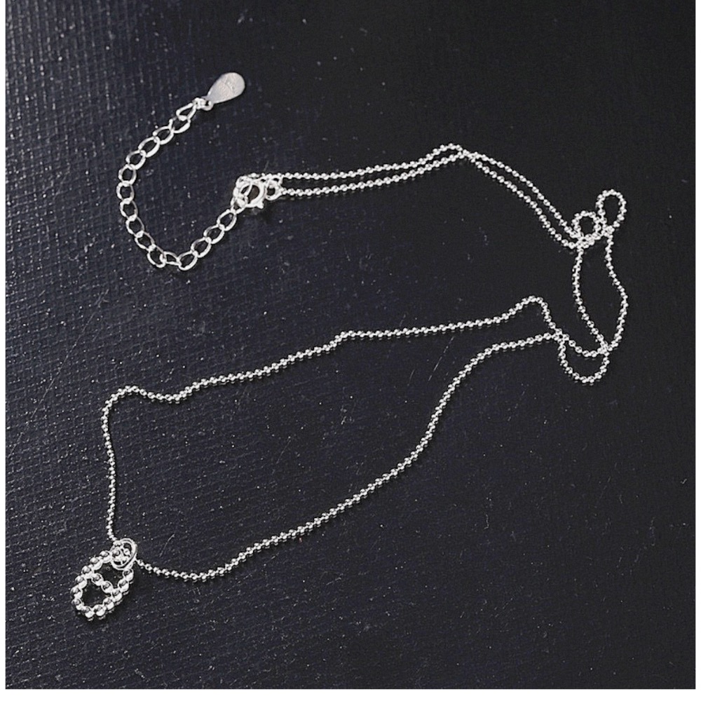 現貨 【23.𝙨𝙩𝙪𝙙𝙞𝙤】 s925純銀豬鼻子項鍊 簡約氣質項鍊  BC03-細節圖3