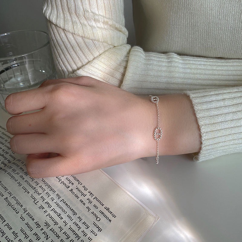 現貨【23.𝙨𝙩𝙪𝙙𝙞𝙤】 925純銀豬鼻子手鍊 經典熱賣款🔥BB03-細節圖3