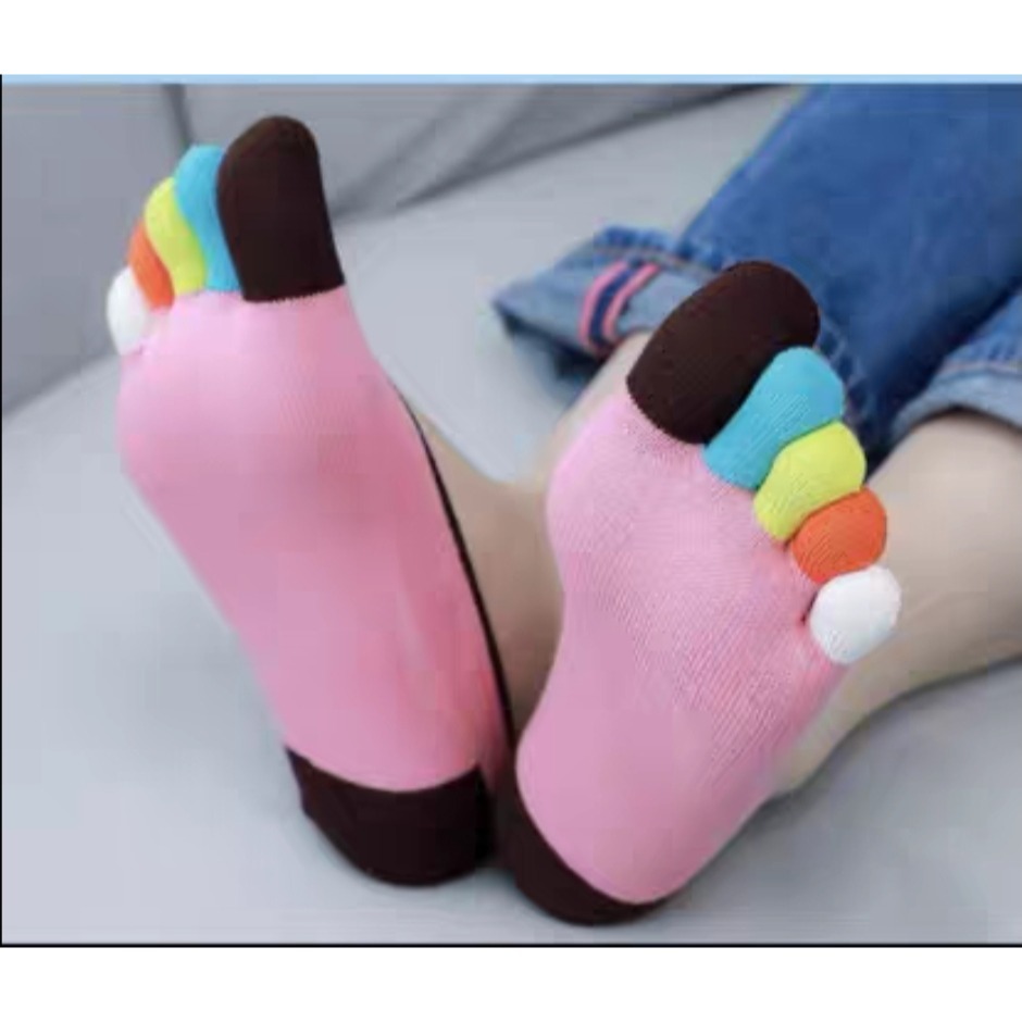 隱形五指襪女淺口薄款純棉防臭吸汗►☆ ^ U ^ 挑色下標要快 !🔥🔥🔥-細節圖3