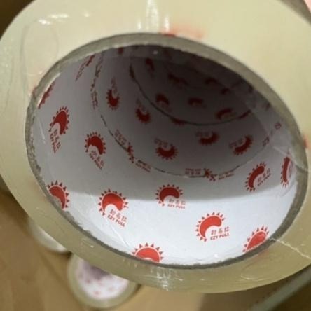 【台灣現貨💯貓編激推】特黏膠帶 韌易拉膠帶 高黏性透明膠帶 48mm*90y OPP膠帶 封箱膠帶 包材 膠帶 門外貓-細節圖3