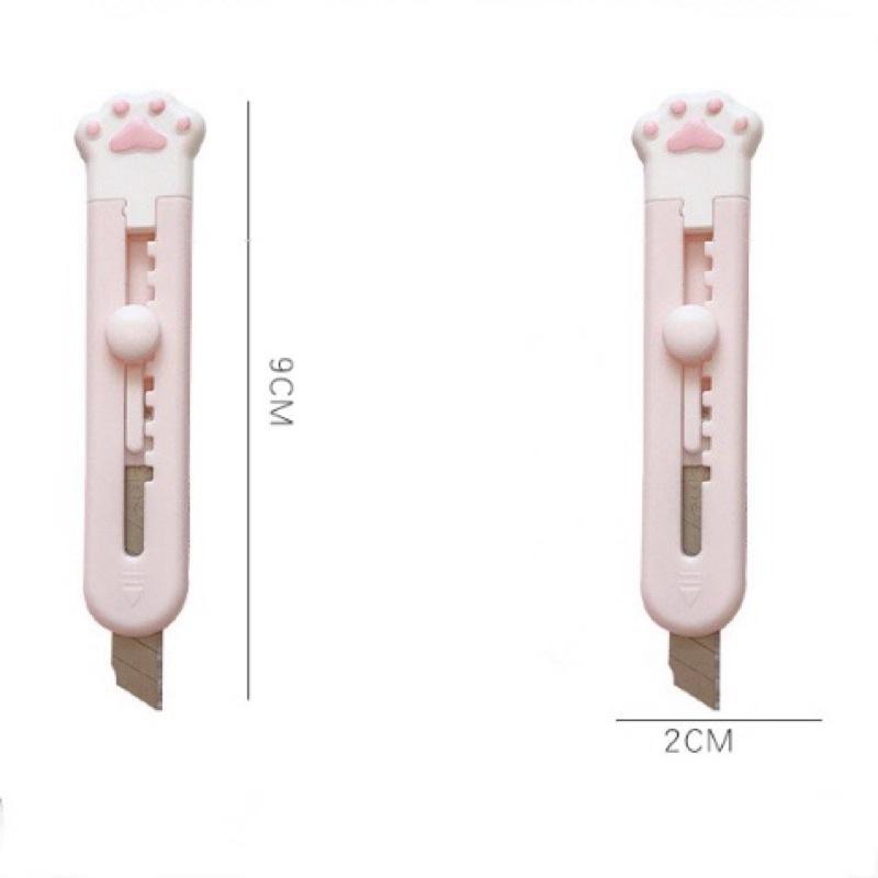 【台灣現貨】貓爪造型美工刀 迷你美工刀 貓掌美工刀 可愛貓爪造型 文具 門外貓-細節圖8