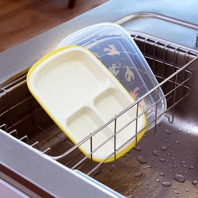 日貨特價|安心日本製BISQUE 便當盒午餐盒微波盒收納盒保鮮盒可洗碗機微波爐-細節圖3