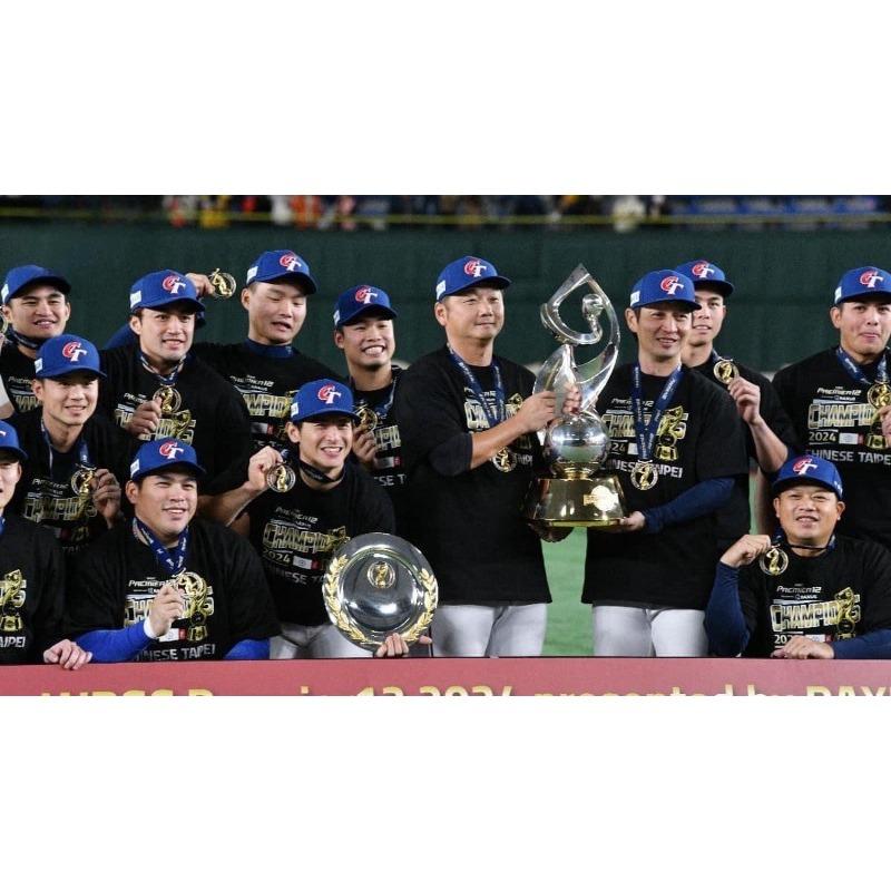 限量日本12強冠軍爭霸賽𝟐𝟎𝟐𝟒 𝐂𝐇𝐀𝐌𝐏𝐈𝐎𝐍 𝐂𝐡𝐢𝐧𝐞𝐬𝐞 𝐓𝐚𝐢𝐩𝐞𝐢 台灣冠軍紀念T恤上衣 L一件出清-細節圖5