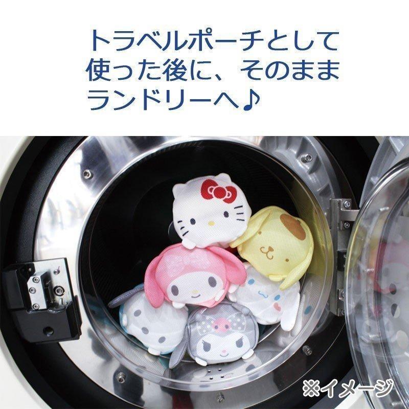 空運現貨|日本限定Sanrio 大耳狗洗衣袋洗衣網袋旅行收納袋-細節圖4