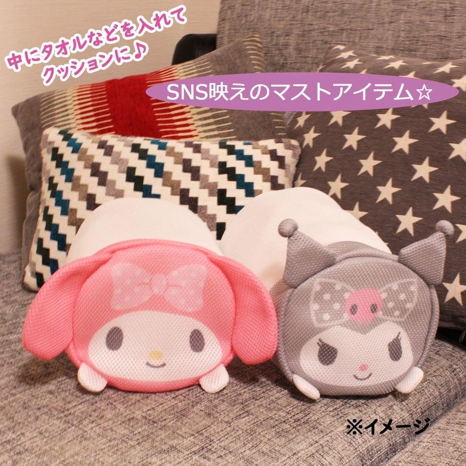 空運現貨|日本限定Sanrio Melody洗衣袋洗衣網袋旅行收納袋-細節圖7