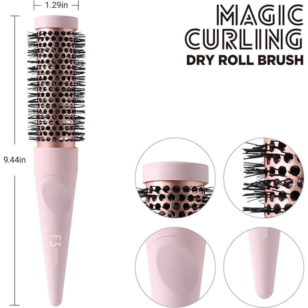 韓國空運現貨-韓國 F3 systems 快乾陶瓷空氣捲髮梳-細節圖9