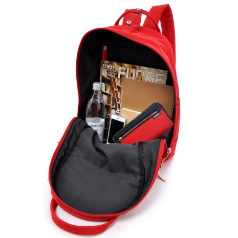 日貨空運現貨|日本樂天高密度尼龍微光印標logo後背包 男女共用 A4收納-細節圖4