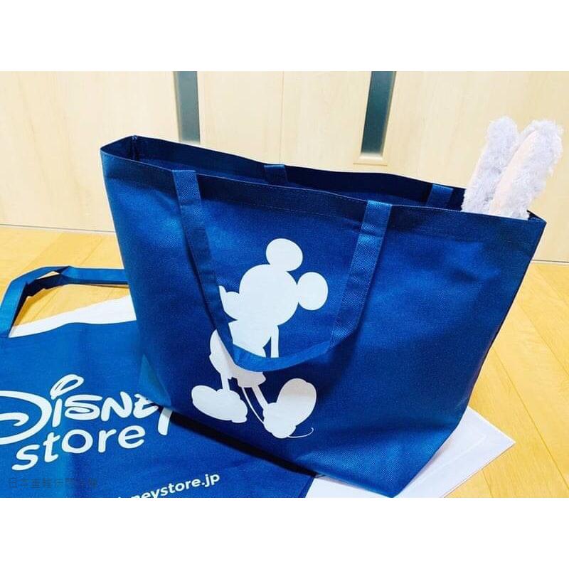 *空運現貨*日本Disneystore官網～米奇不織布便攜環保購物袋(M)-細節圖4