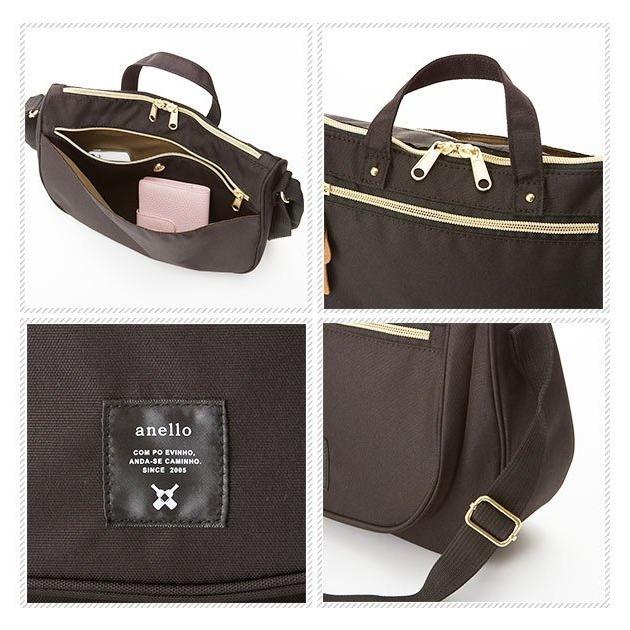 *日貨特價*日本樂天經典輕量 防潑水單肩包馬鞍包側背包-細節圖5