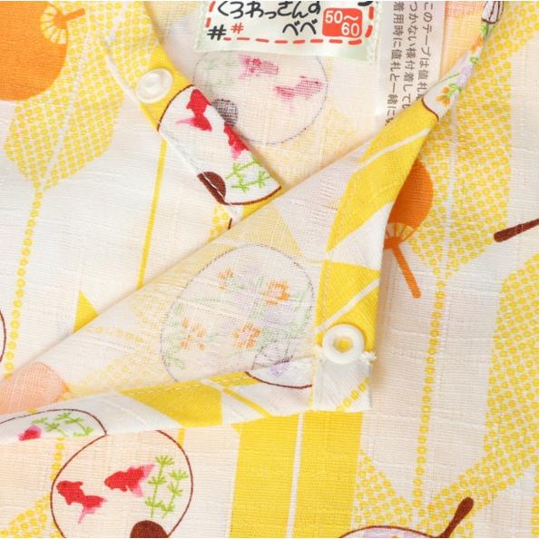 *日貨特價* 日本Azuma 夏日甚平/兒童和服浴衣 夏日扇子70/130 最後特價數量-細節圖3