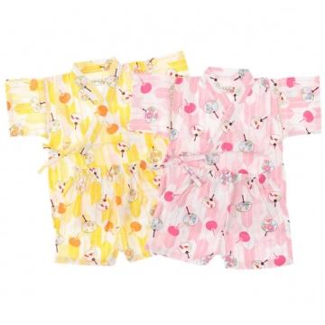 *日貨特價* 日本Azuma 夏日甚平/兒童和服浴衣 夏日扇子70/130 最後特價數量-細節圖4