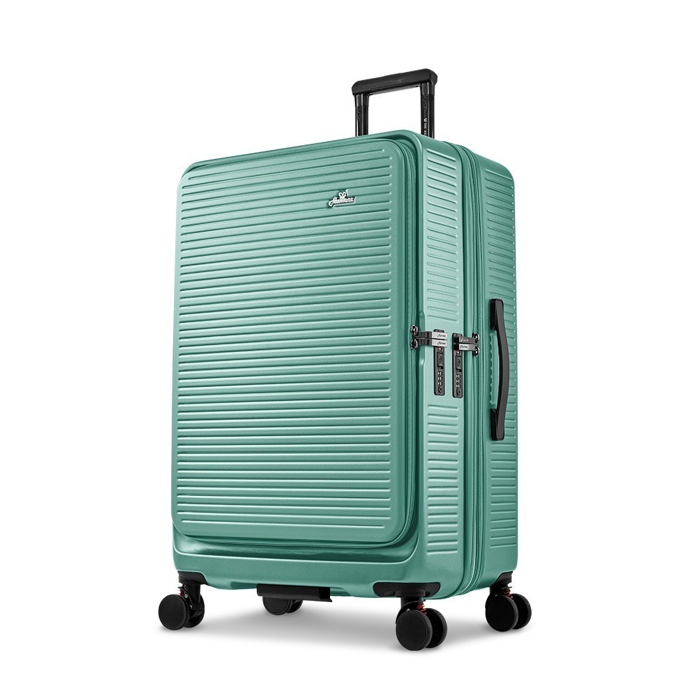 【限時購】Arowana 亞諾納側開式 25吋避震輪河馬行李箱/PC旅行箱-細節圖3