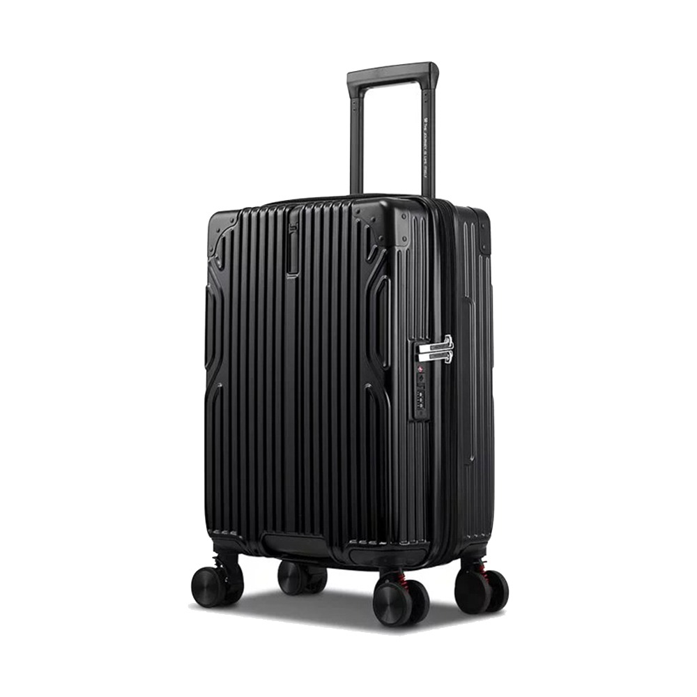 【Arowana 亞諾納】20吋極致美學單色款避震輪防爆拉鍊行李箱自行選色-規格圖5